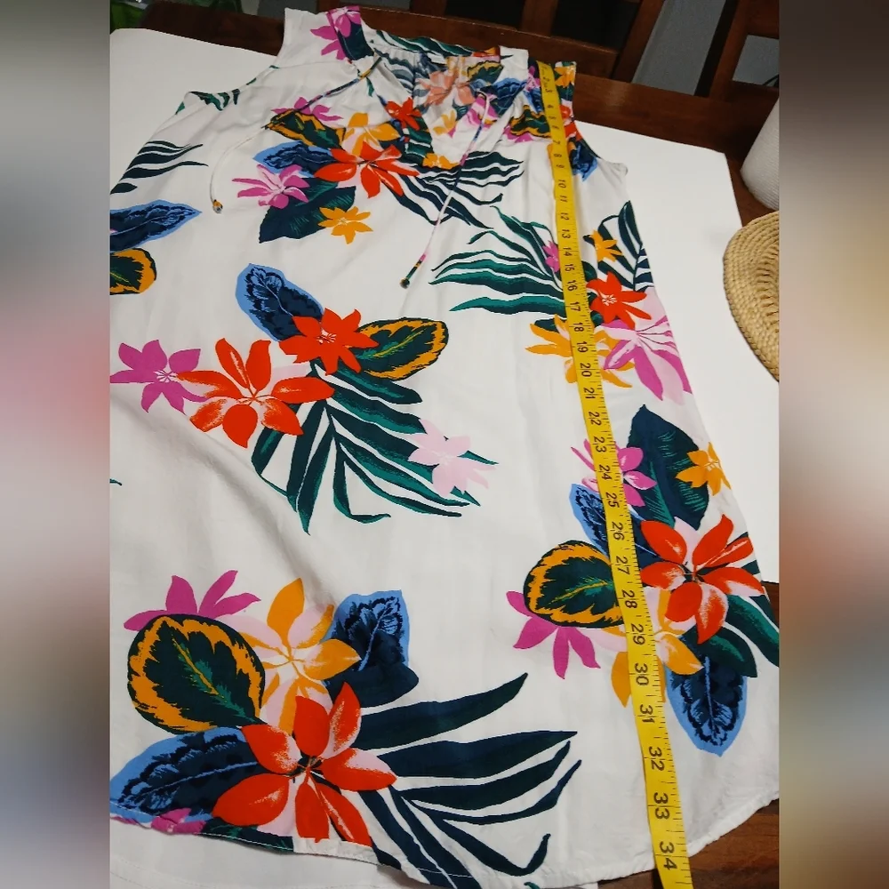 Old Navy Tropical Print Sleeveless‎ Dress